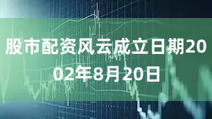股市配资风云成立日期2002年8月20日